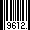 9612．バーコード・黒